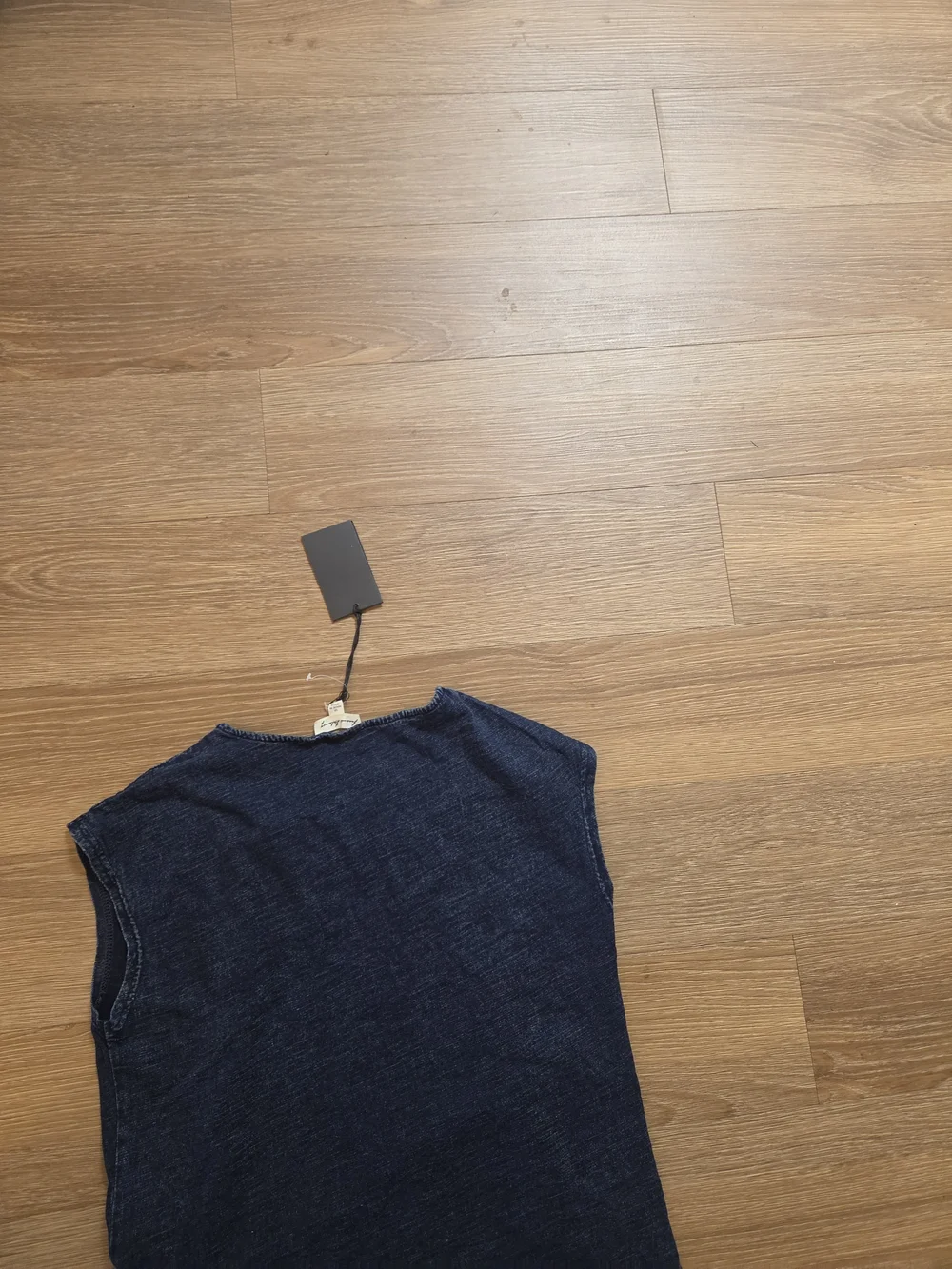 Jane and Delancey Navy Blue Knit Short Dress - Picture 3 of 7